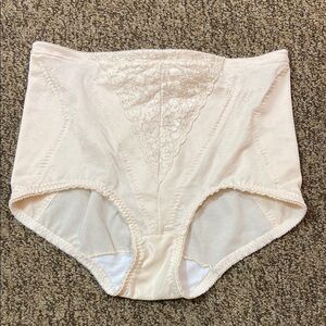 Vintage Sears Elegant Cream Shapewear Size XL